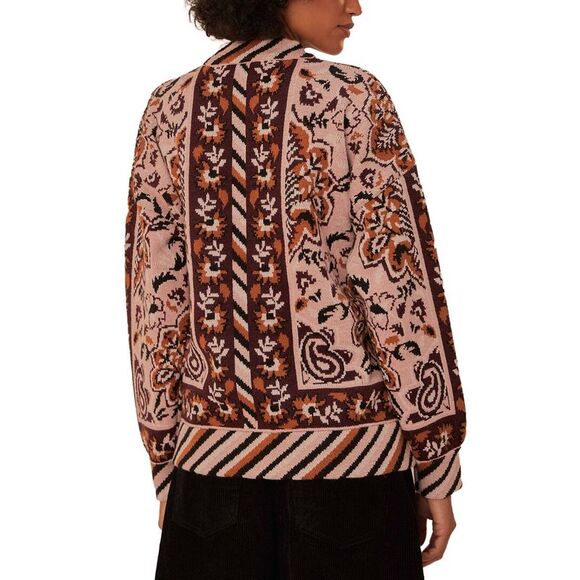 Farm Rio Womens  Wool-Blend Knit Cardigan - Picture 2 of 4